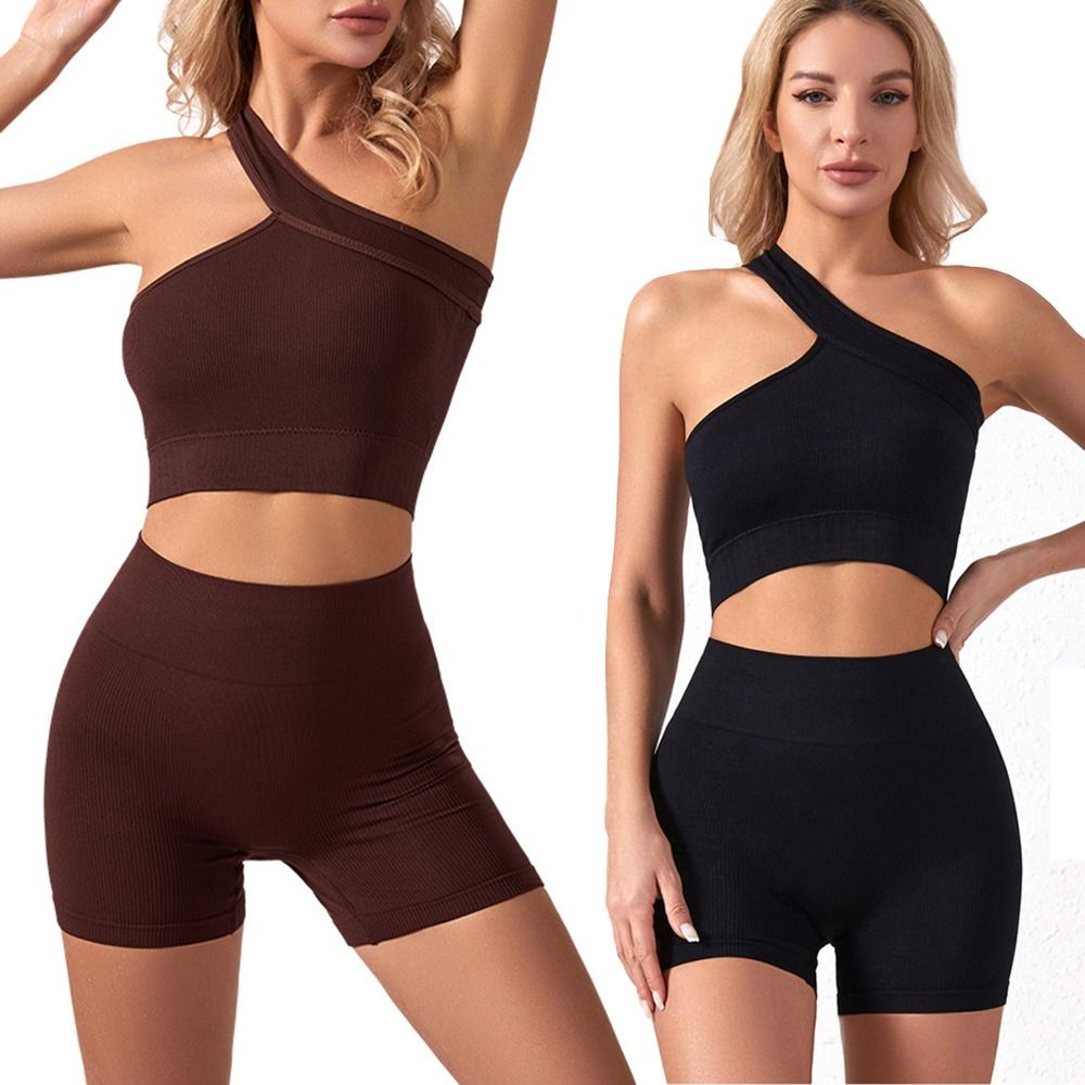 Conjunto de 2 Peças Casual Sem - Tank Top Ribbed avaliação e preço